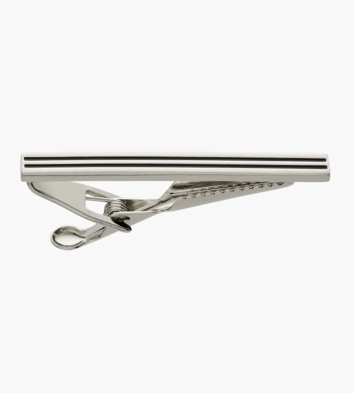 Silver Stripe Tie Bar sold by Tip Top