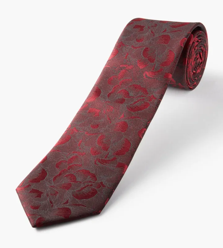 Floral Mid Tie sold by Tip Top