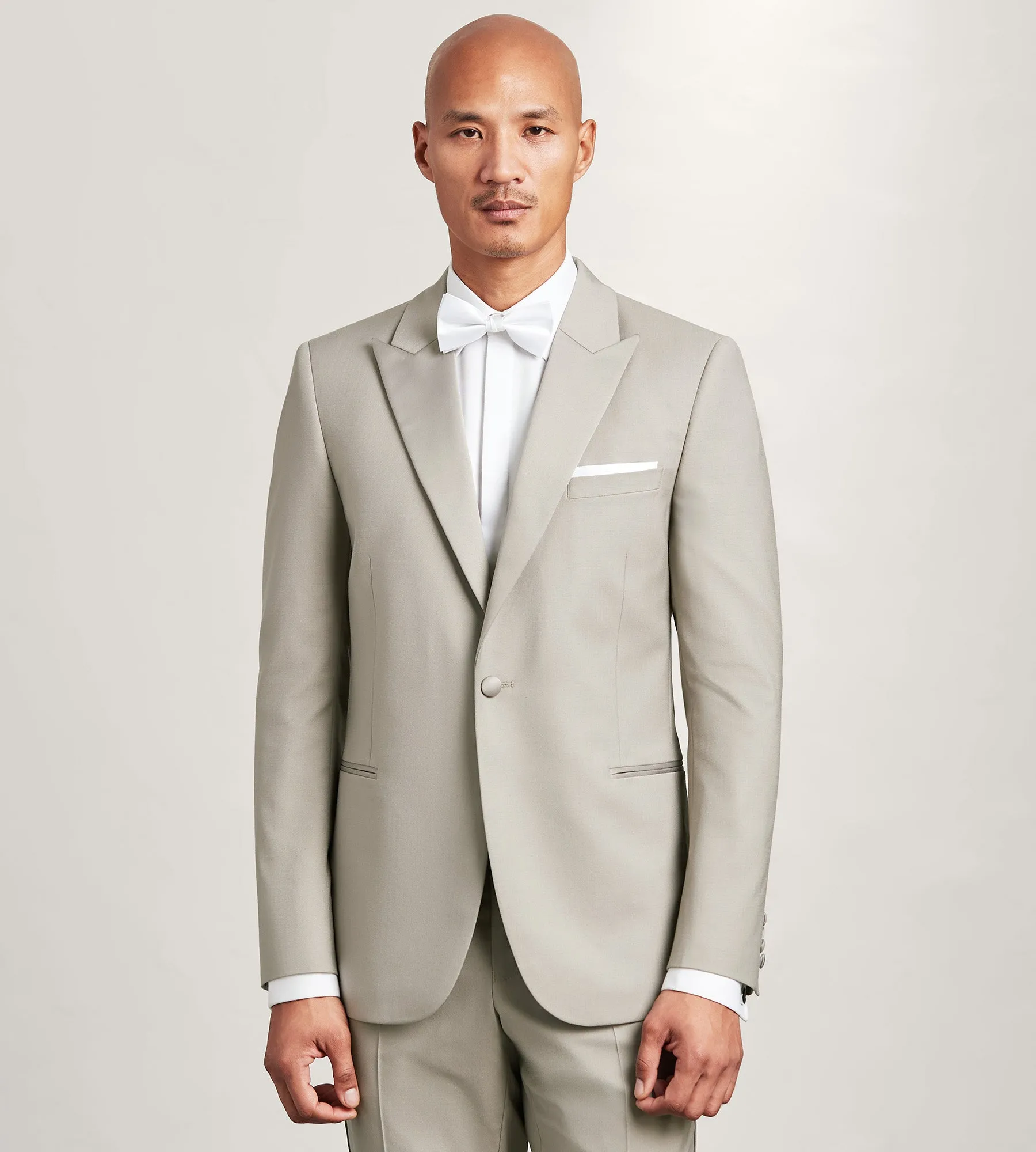 Modern Fit Tan Solid Tuxedo sold by Tip Top