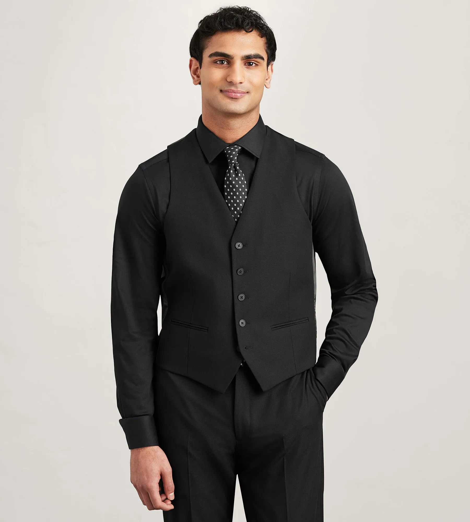 Modern Fit 360° Stretch Suit Separate Vest sold by Tip Top product image thumbnail 5