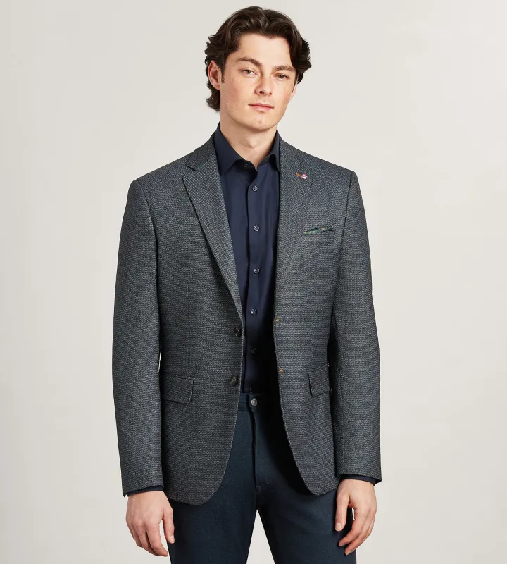 Modern Fit Woven Neat Sport Jacket sold by Tip Top