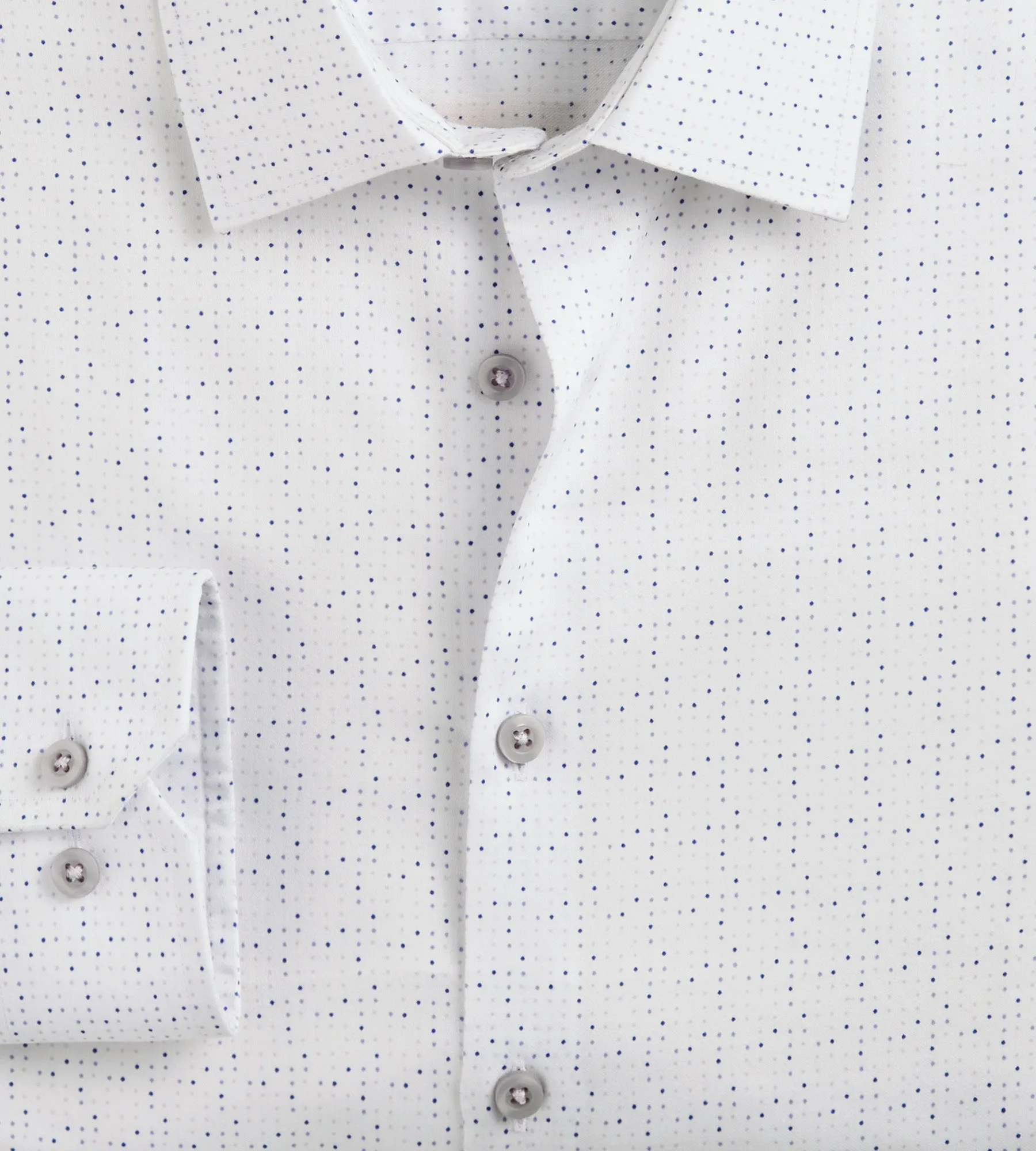 Slim Fit Non- Iron Printed Sateen Dress Shirt sold by Tip Top product image thumbnail 2