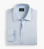 Slim Fit Non- Iron Stretch Sateen Dress Shirt sold by Tip Top