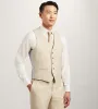 Wheat Solid Suit Vest sold by Tip Top