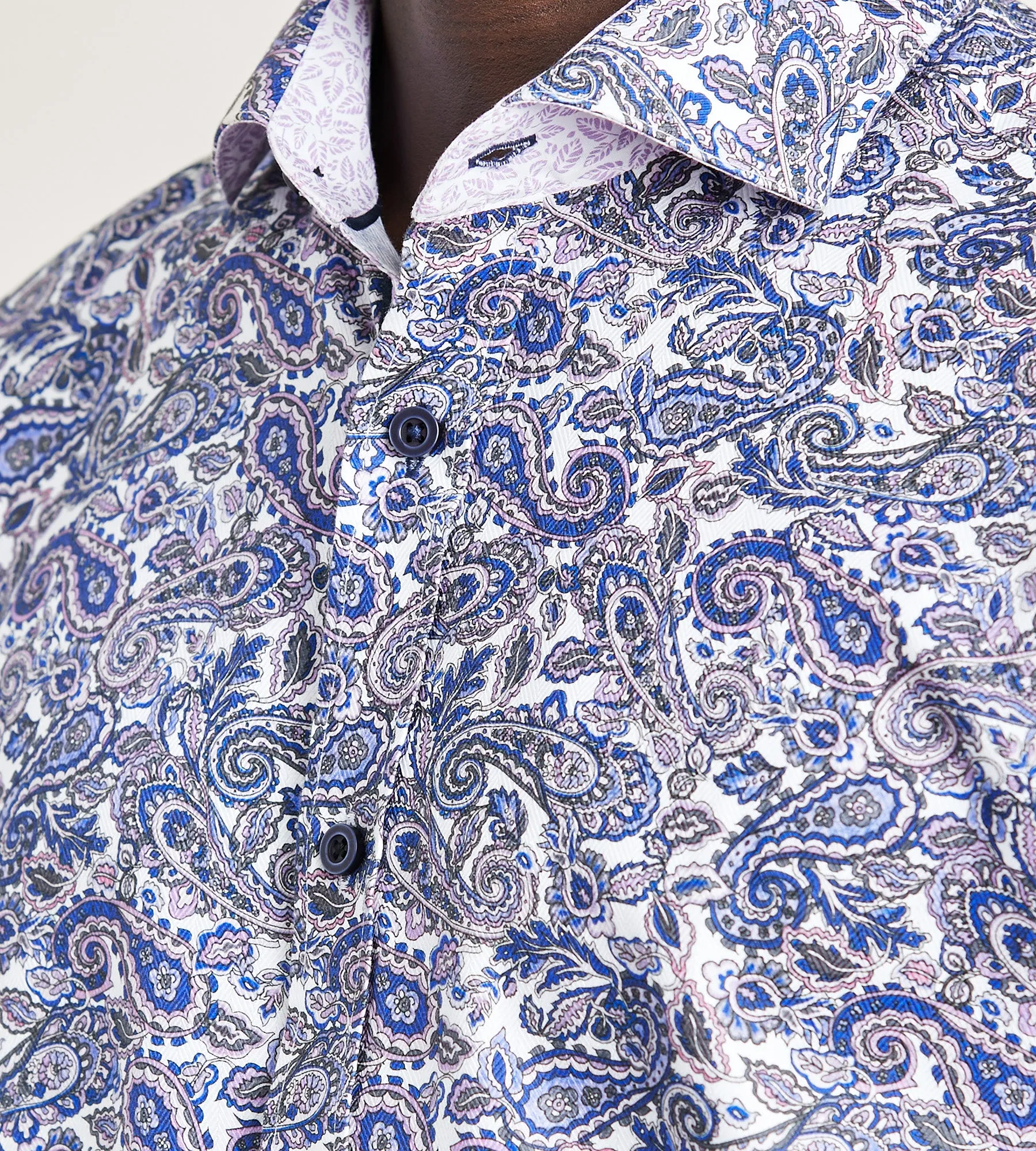 Long Sleeve Floral Print Casual Shirt sold by Tip Top product image thumbnail 2