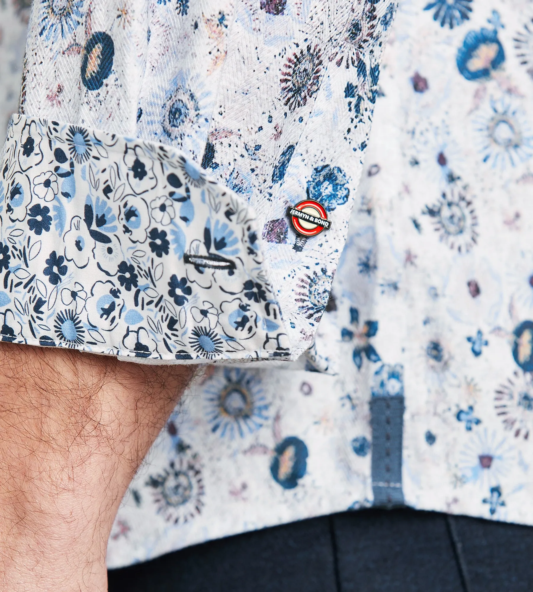 Long Sleeve Paisley Print Casual Shirt sold by Tip Top product image thumbnail 3