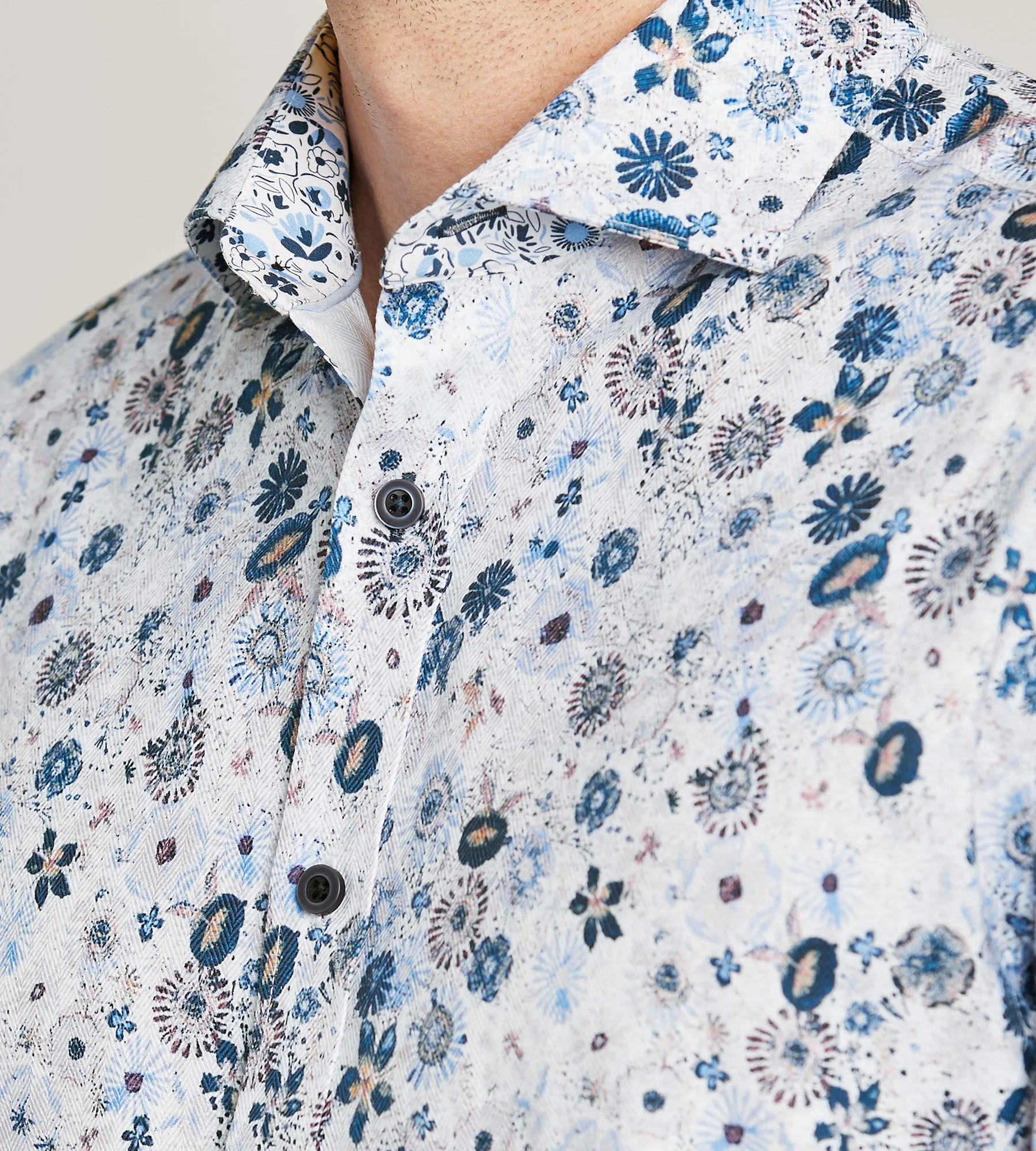 Long Sleeve Paisley Print Casual Shirt sold by Tip Top product image thumbnail 2