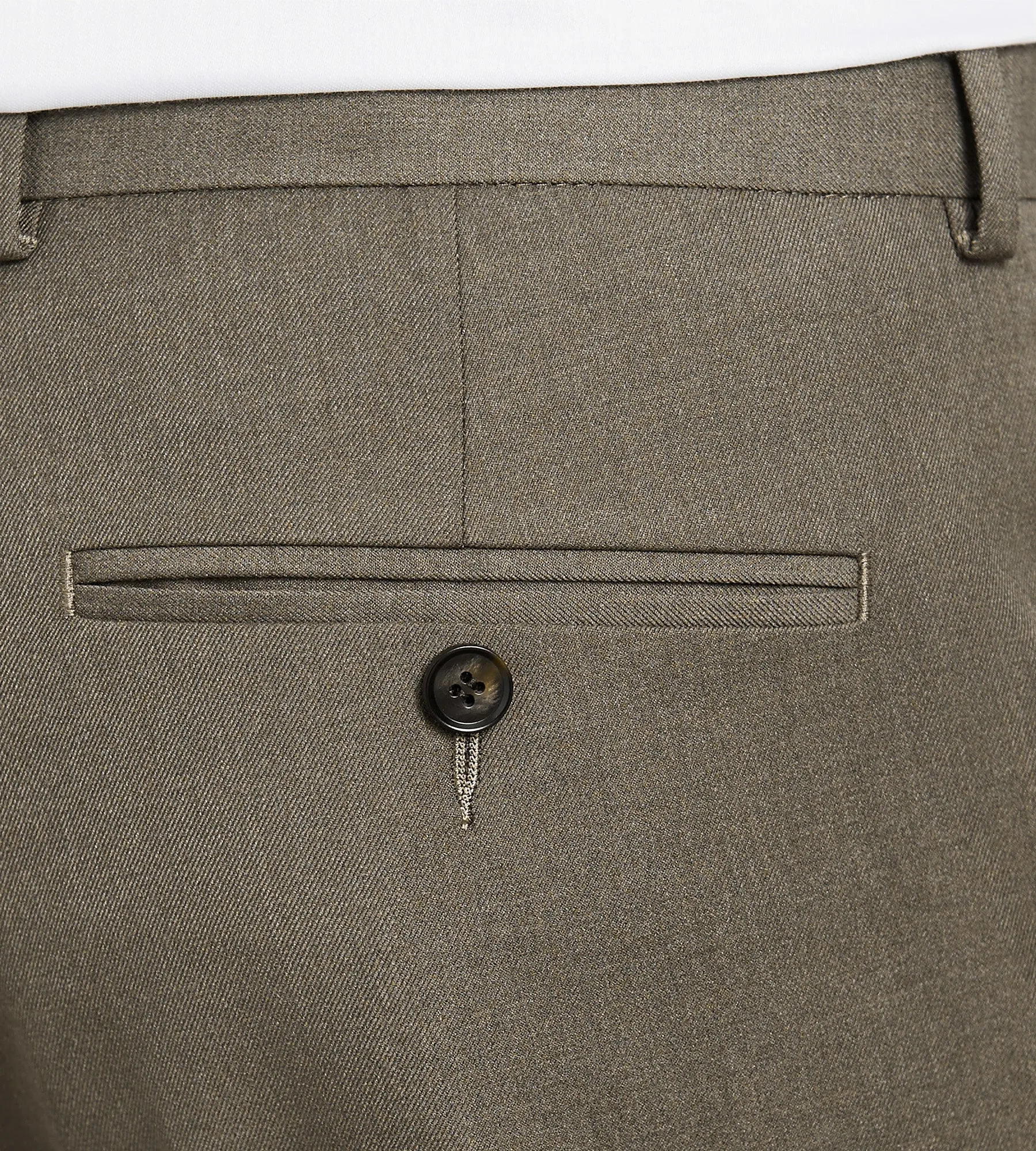 Slim Fit Brown Solid Suit Pants sold by Tip Top product image thumbnail 4