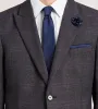 Modern Fit Burgundy Plaid Suit sold by Tip Top