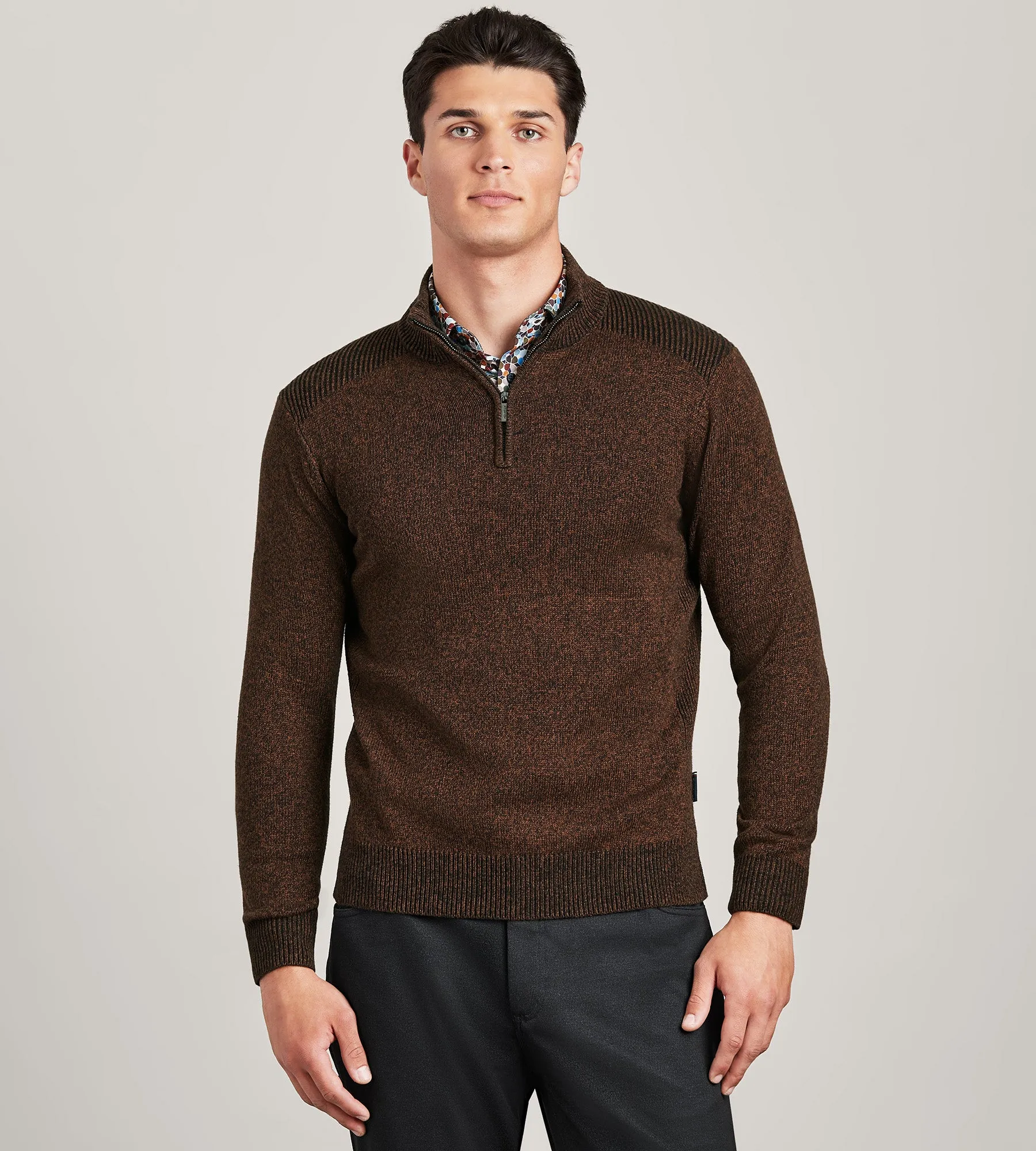 Long Sleeve 1/4 Zip Sweater sold by Tip Top