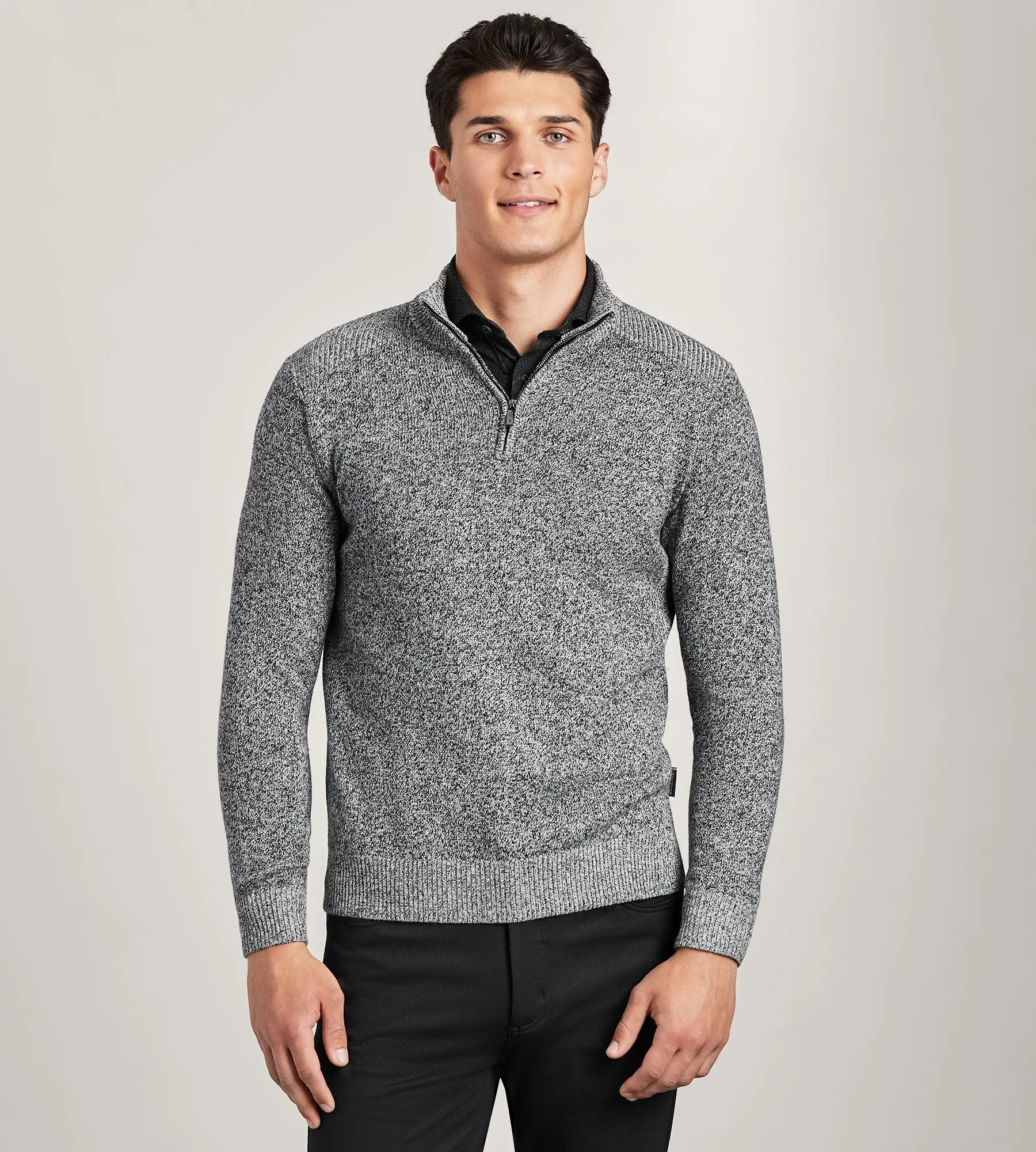 Long Sleeve 1/4 Zip Sweater sold by Tip Top product image thumbnail 4