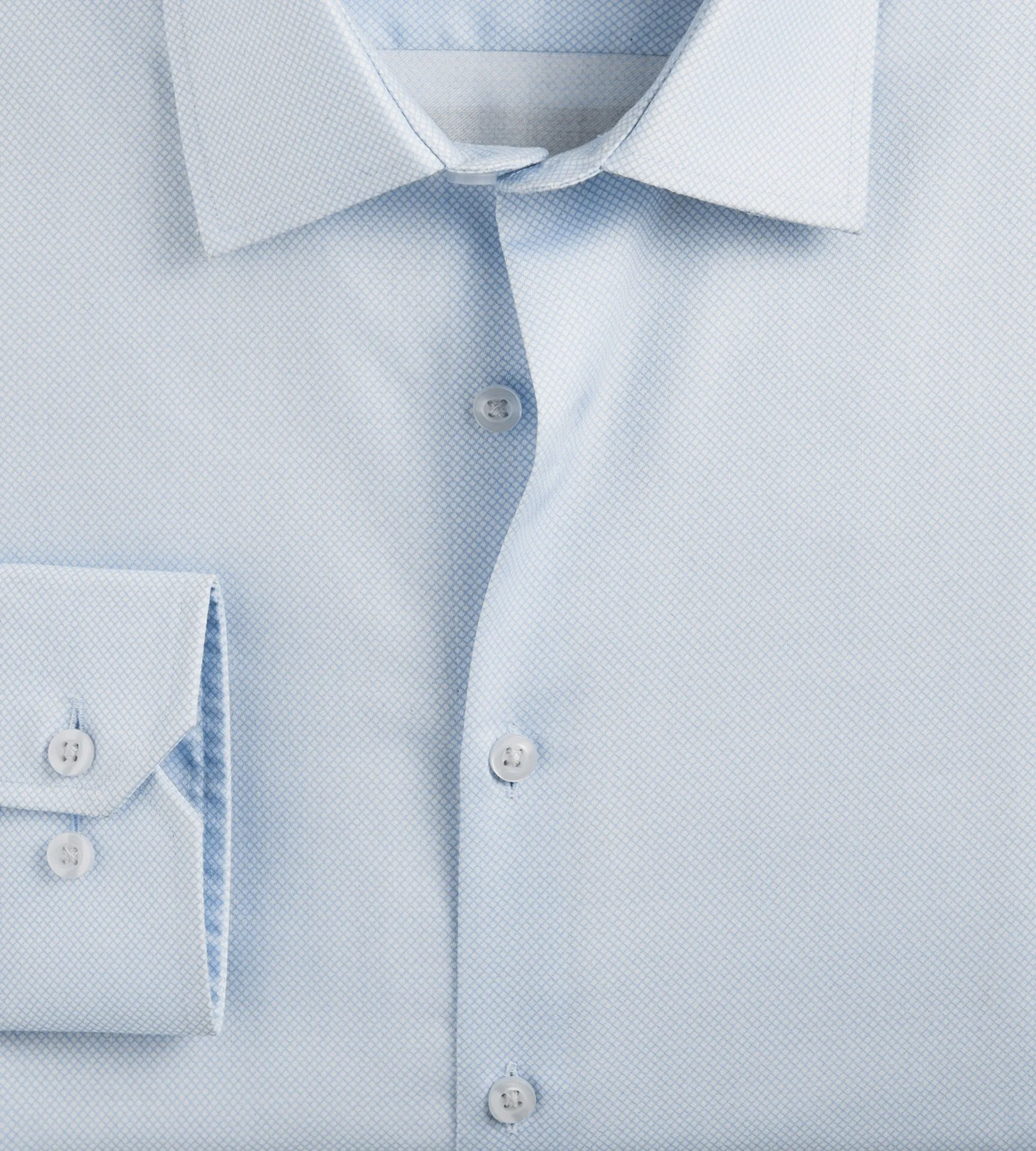 Modern Fit Non- Iron Printed Sateen Dress Shirt sold by Tip Top product image thumbnail 2