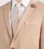 Modern Fit Blush Solid Suit Jacket sold by Tip Top