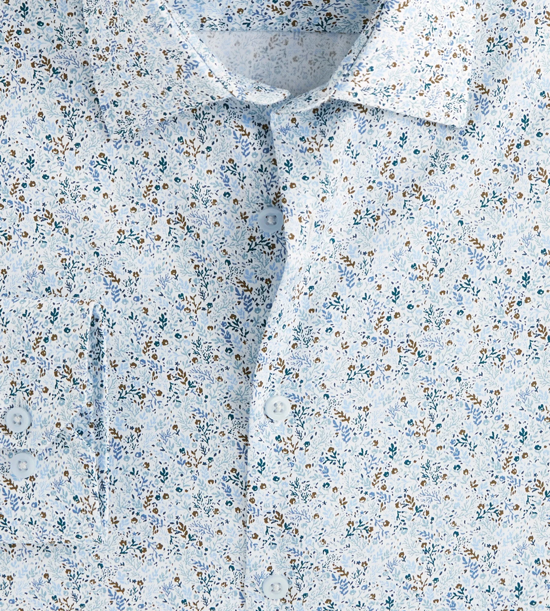 Slim Fit Non- Iron Printed Sateen Dress Shirt sold by Tip Top product image thumbnail 2