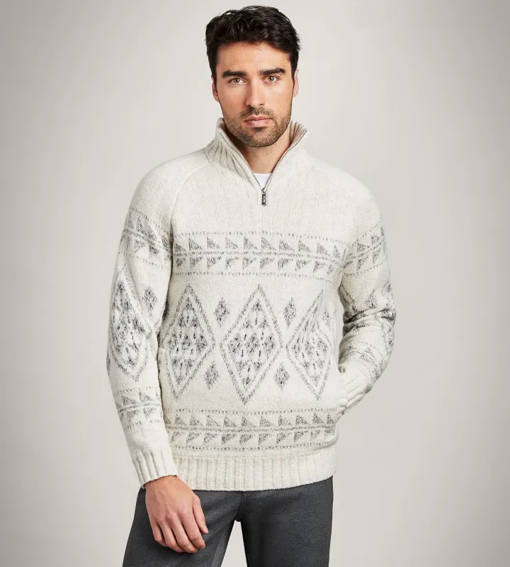 Long Sleeve 1/4 Zip Sweater sold by Tip Top