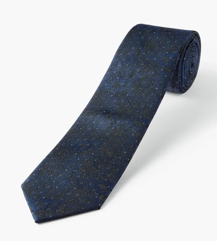 Tonal Floral Tie sold by Tip Top
