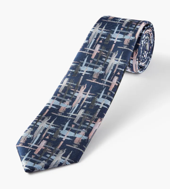 Broken Check Tie sold by Tip Top