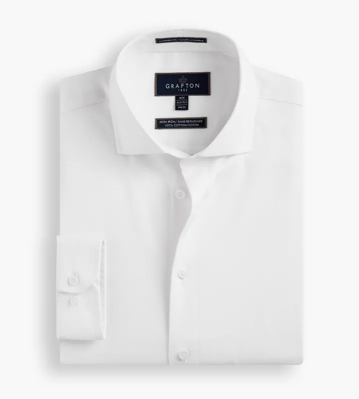 Modern Fit Stretch Dobby sold by Tip Top