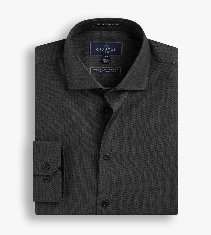 Modern Fit Stretch Dobby sold by Tip Top