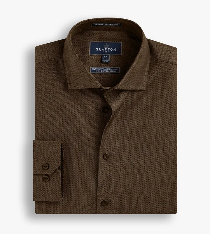 Modern Fit Stretch Dobby sold by Tip Top