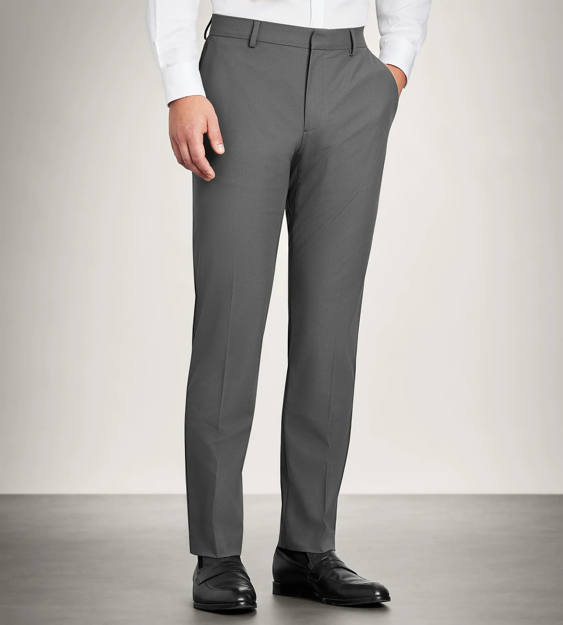 Stretch Flat Front Modern Fit Dress Pants sold by Tip Top