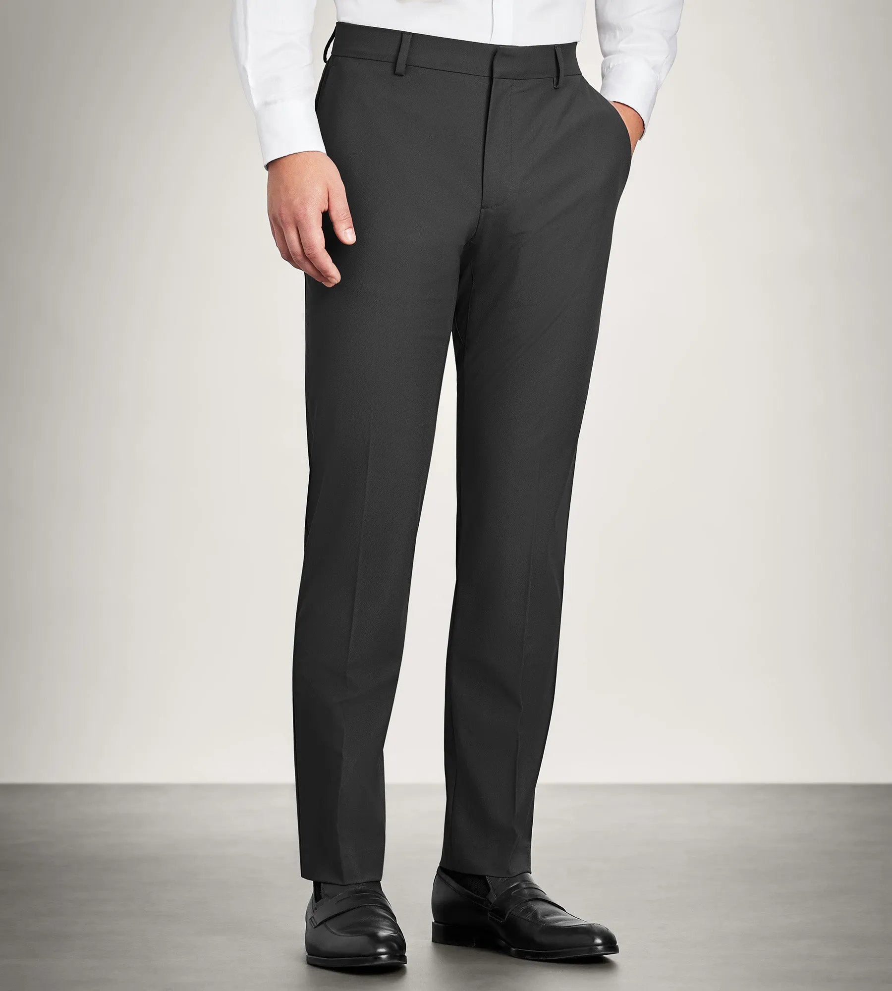 Stretch Flat Front Modern Fit Dress Pants sold by Tip Top product image thumbnail 5