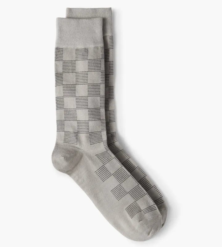 Tonal Checkerboard Socks sold by Tip Top