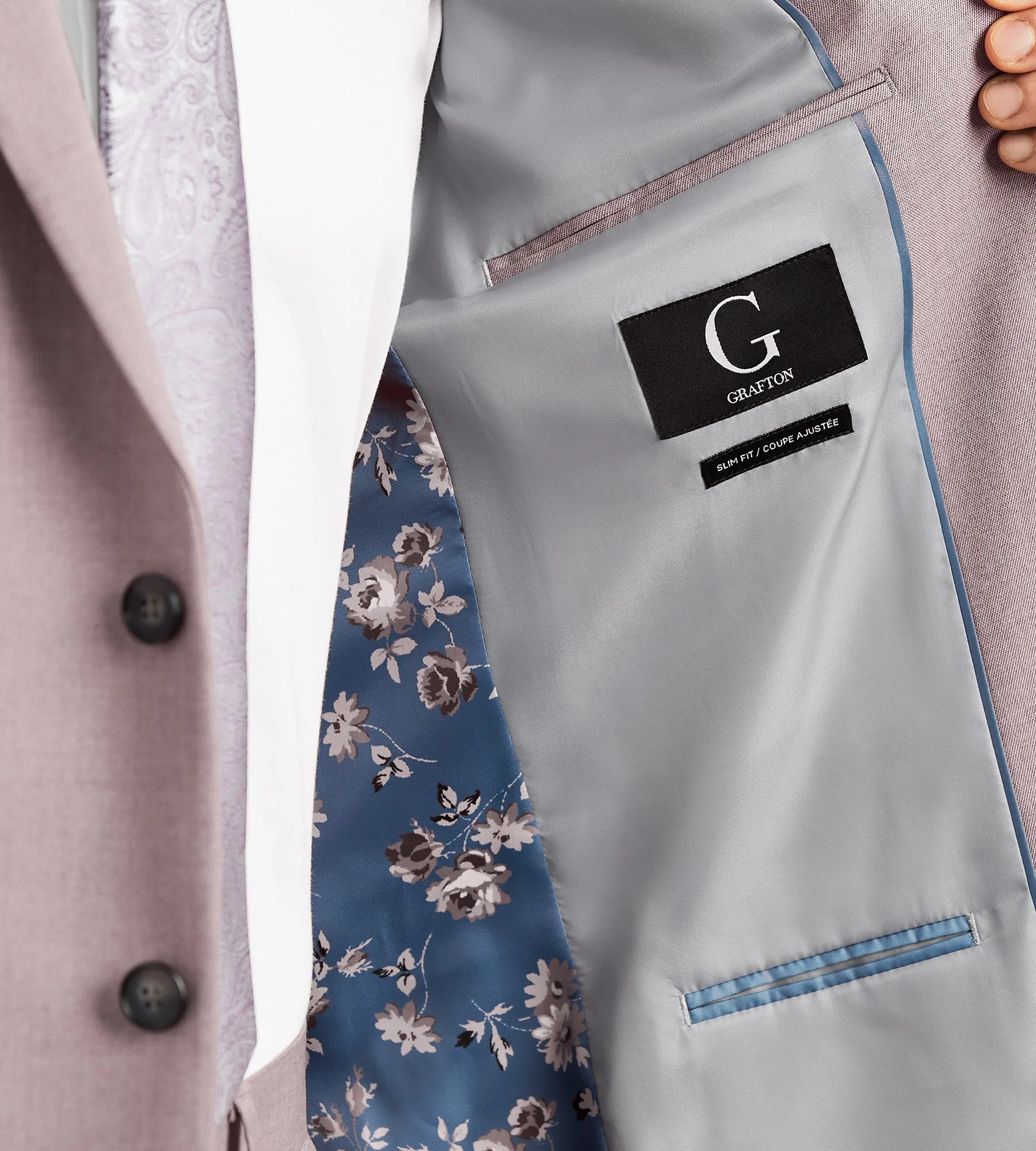 Modern Fit Purple Solid Suit sold by Tip Top product image thumbnail 3