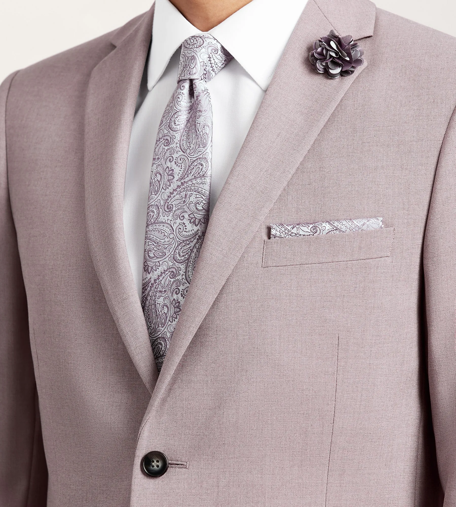 Slim Fit Purple Solid Suit sold by Tip Top product image thumbnail 2