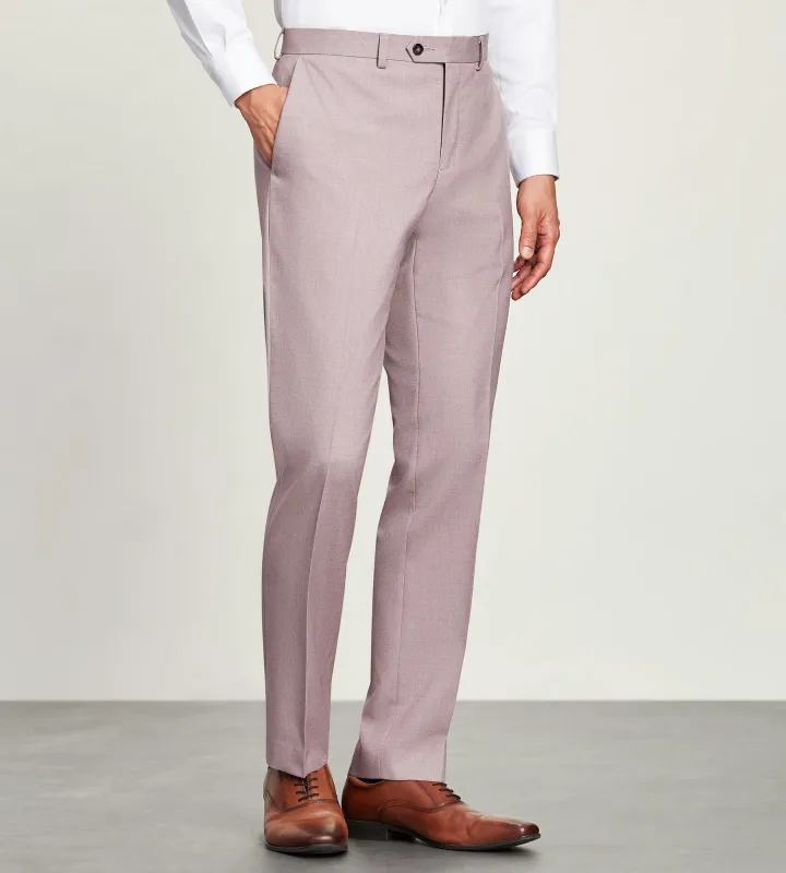 Slim Fit Purple Solid Suit Pants sold by Tip Top