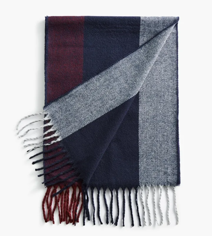 Stripe Twill Scarf sold by Tip Top