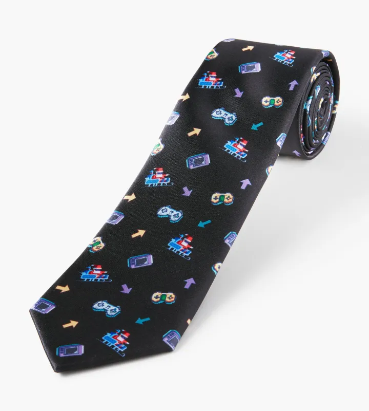 Gaming Santa Retro Tie sold by Tip Top