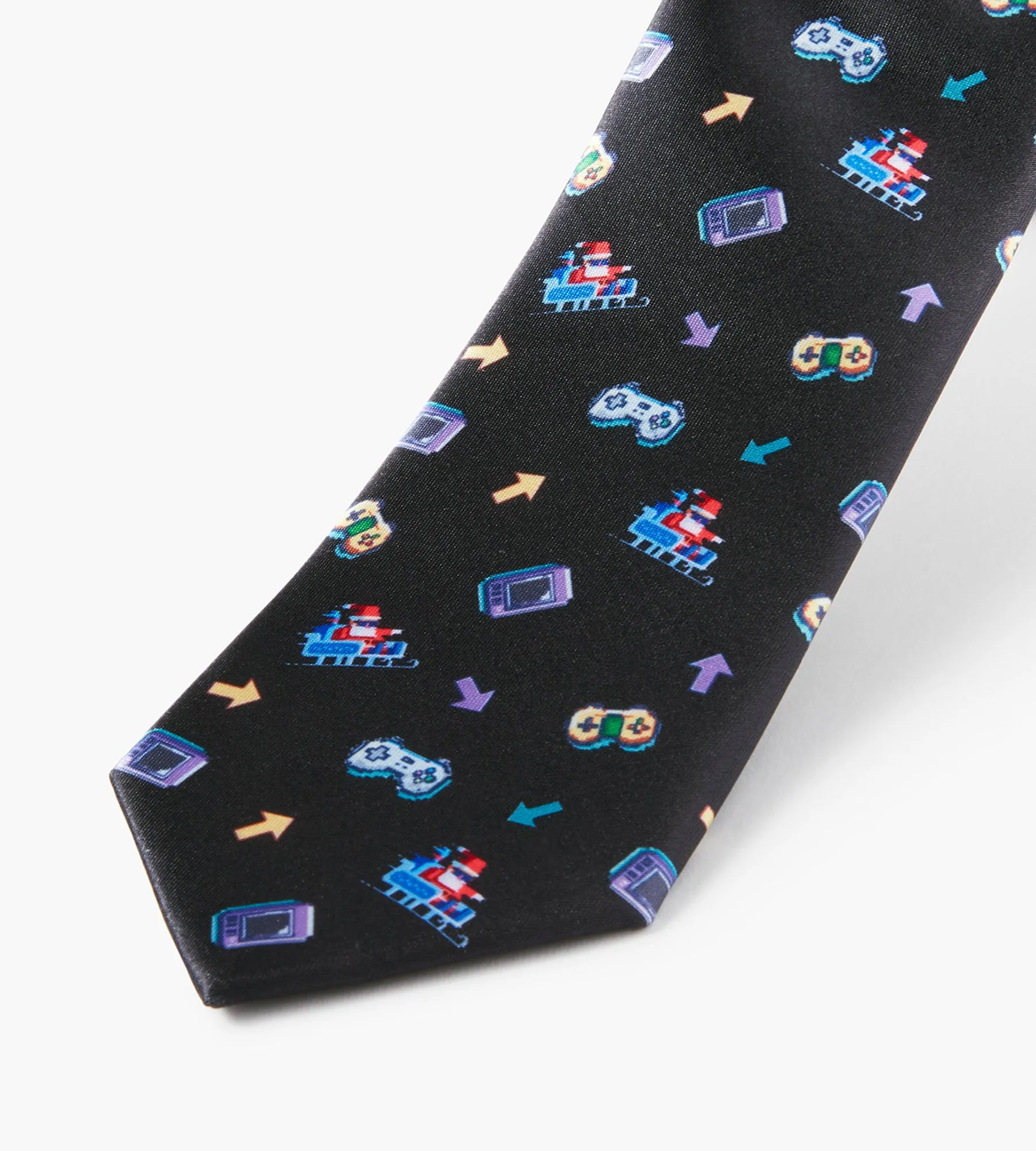 Gaming Santa Retro Tie sold by Tip Top product image thumbnail 2