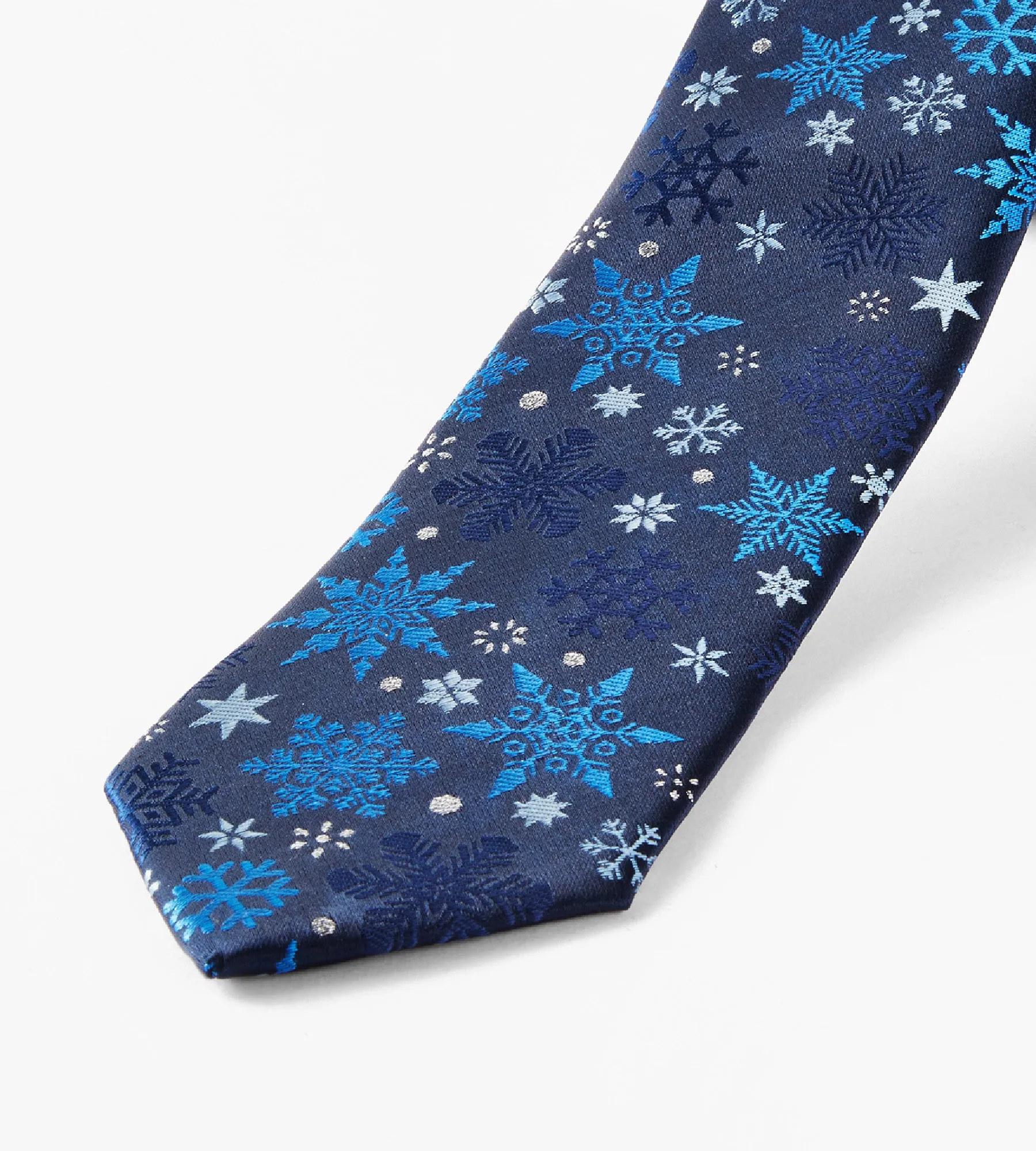 Lurex Snowflake Tie sold by Tip Top product image thumbnail 2
