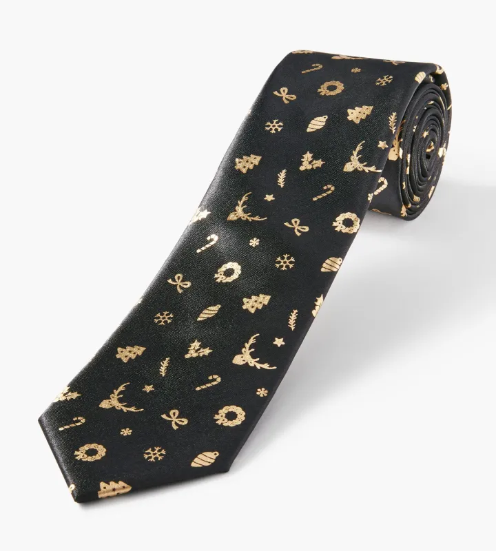 Festive Stag Tie sold by Tip Top