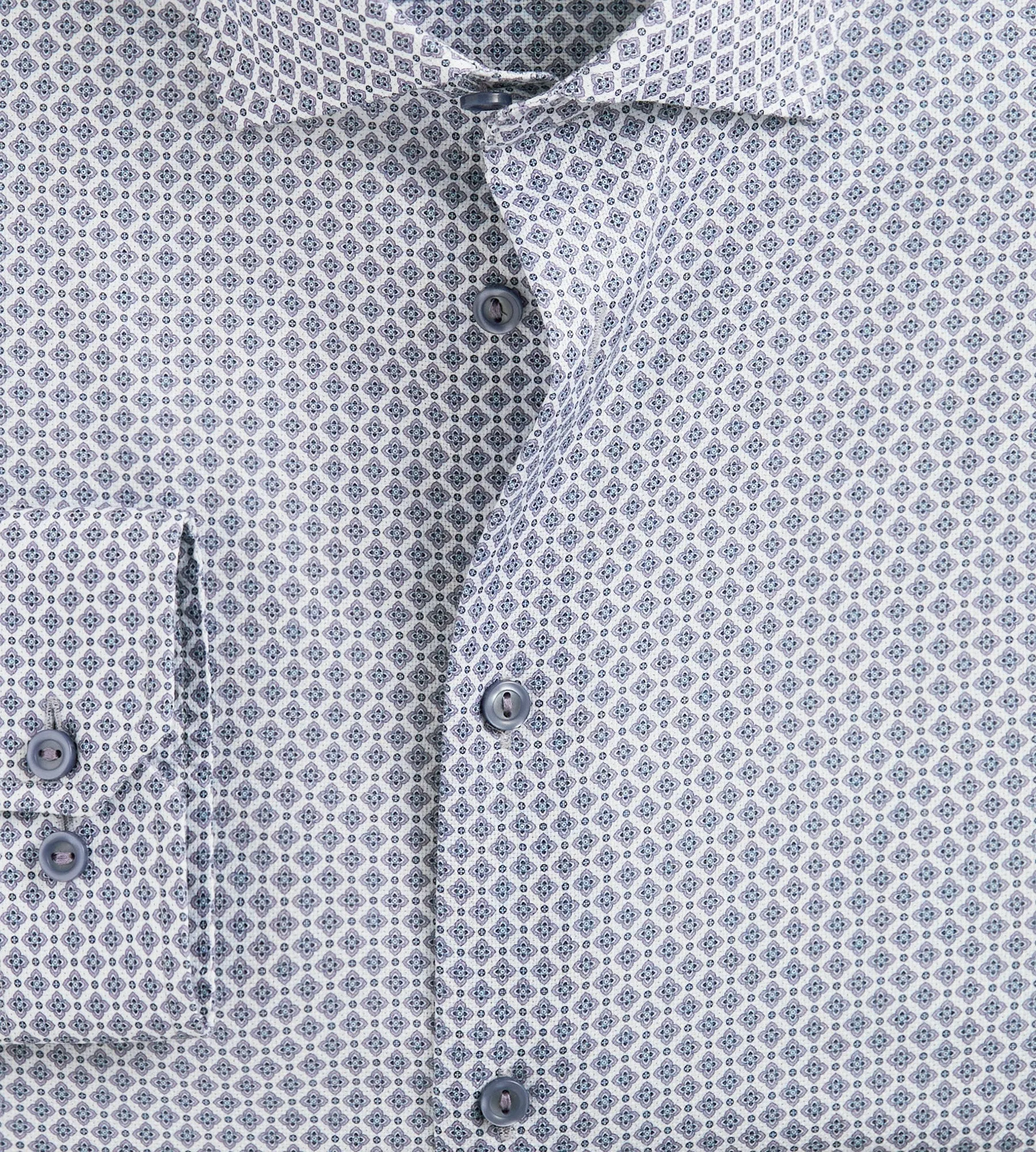 Modern Fit Geo Print Non-Iron Dress Shirt sold by Tip Top product image thumbnail 2