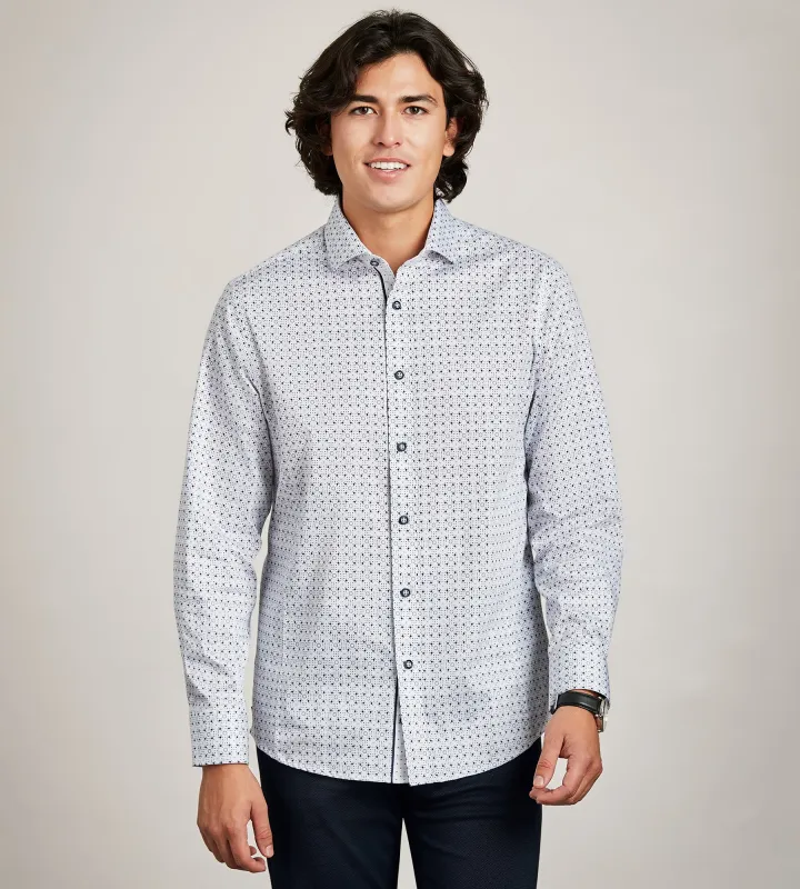 Long Sleeve Printed Casual Shirt sold by Tip Top