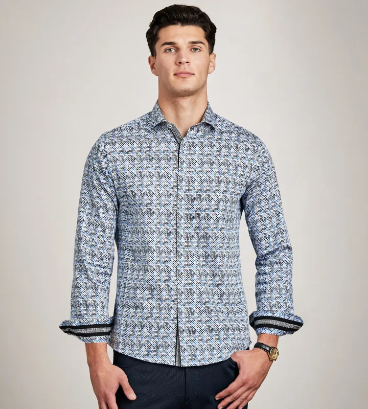 Long Sleeve Printed Casual Shirt sold by Tip Top