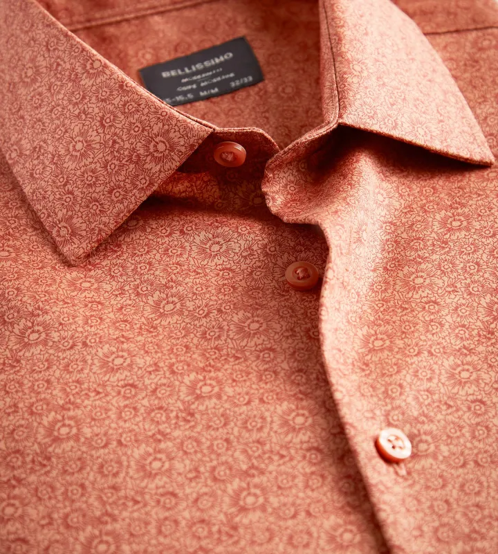 Modern Fit Non- Iron Sateen Dress Shirt sold by Tip Top