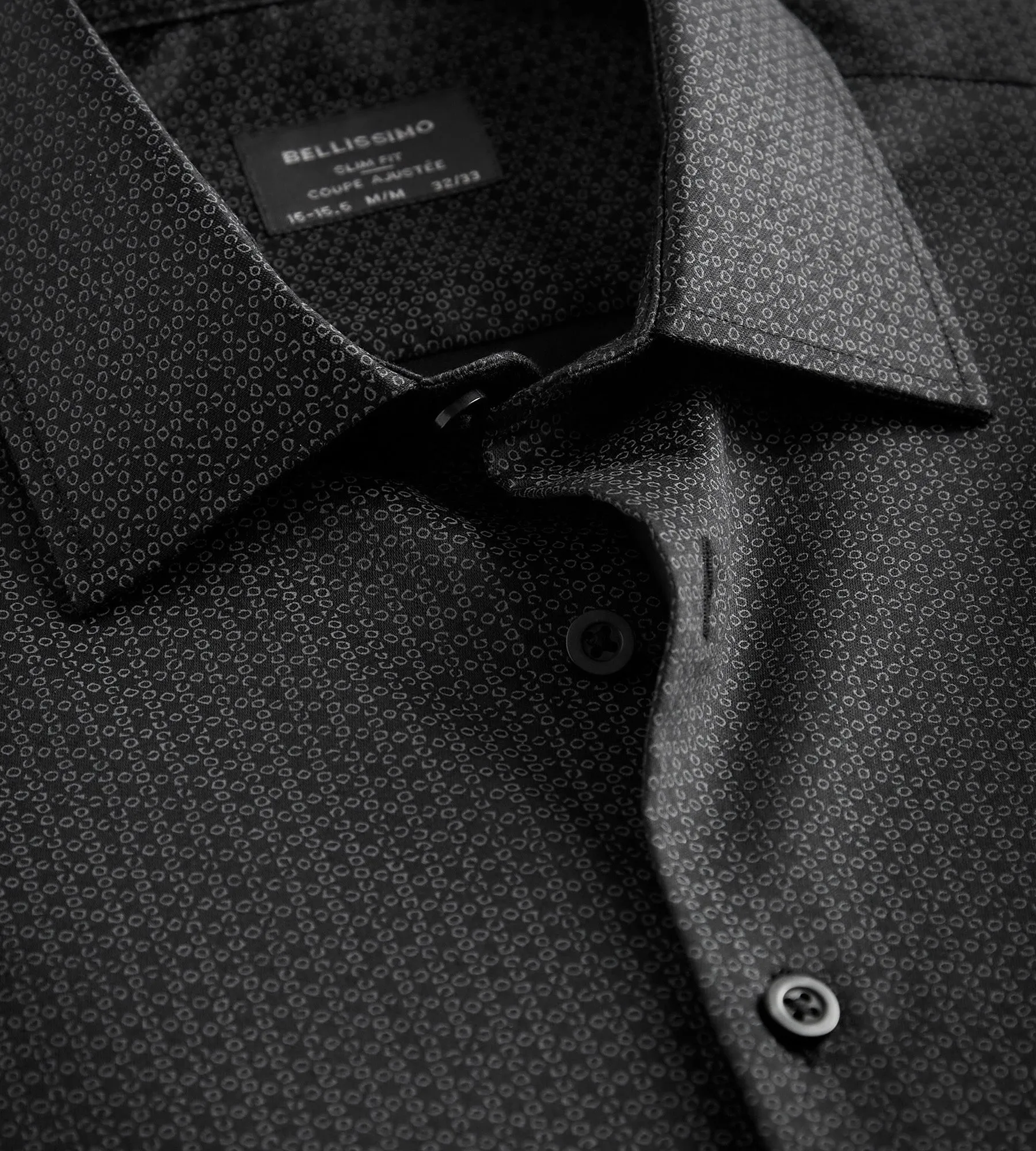 Slim Fit Non- Iron Sateen Dress Shirt sold by Tip Top