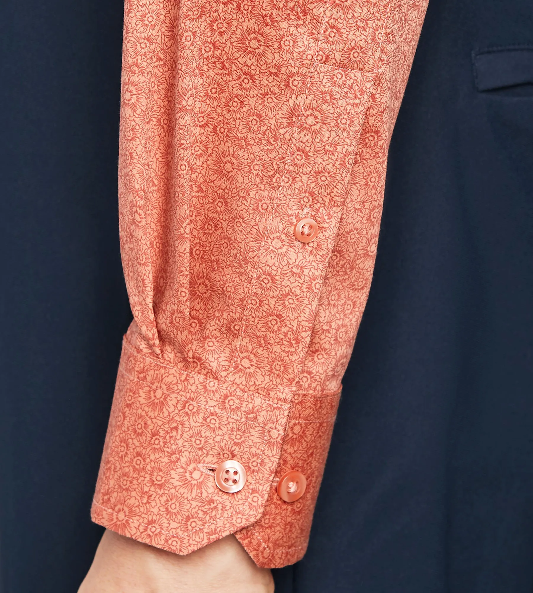 Slim Fit Non- Iron Sateen Dress Shirt sold by Tip Top product image thumbnail 2