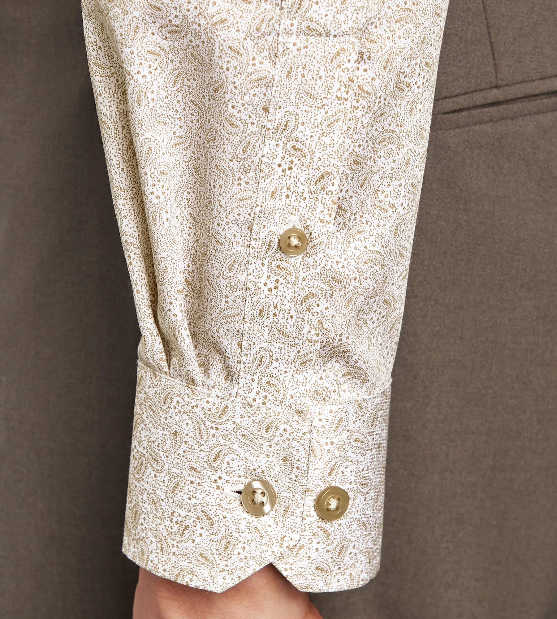 Modern Fit Non- Iron Sateen Dress Shirt sold by Tip Top product image thumbnail 3