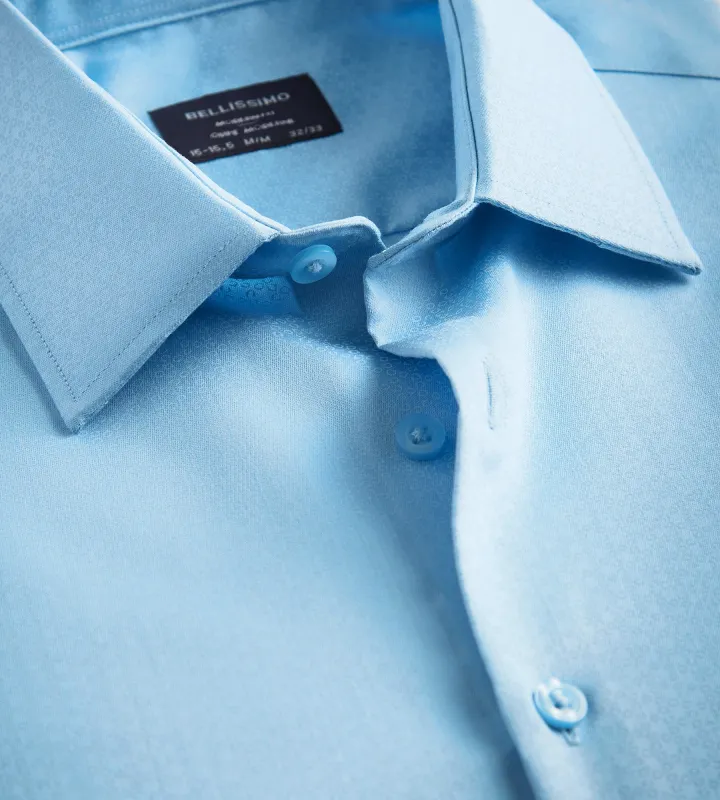 Modern Fit Non- Iron Sateen Dress Shirt sold by Tip Top