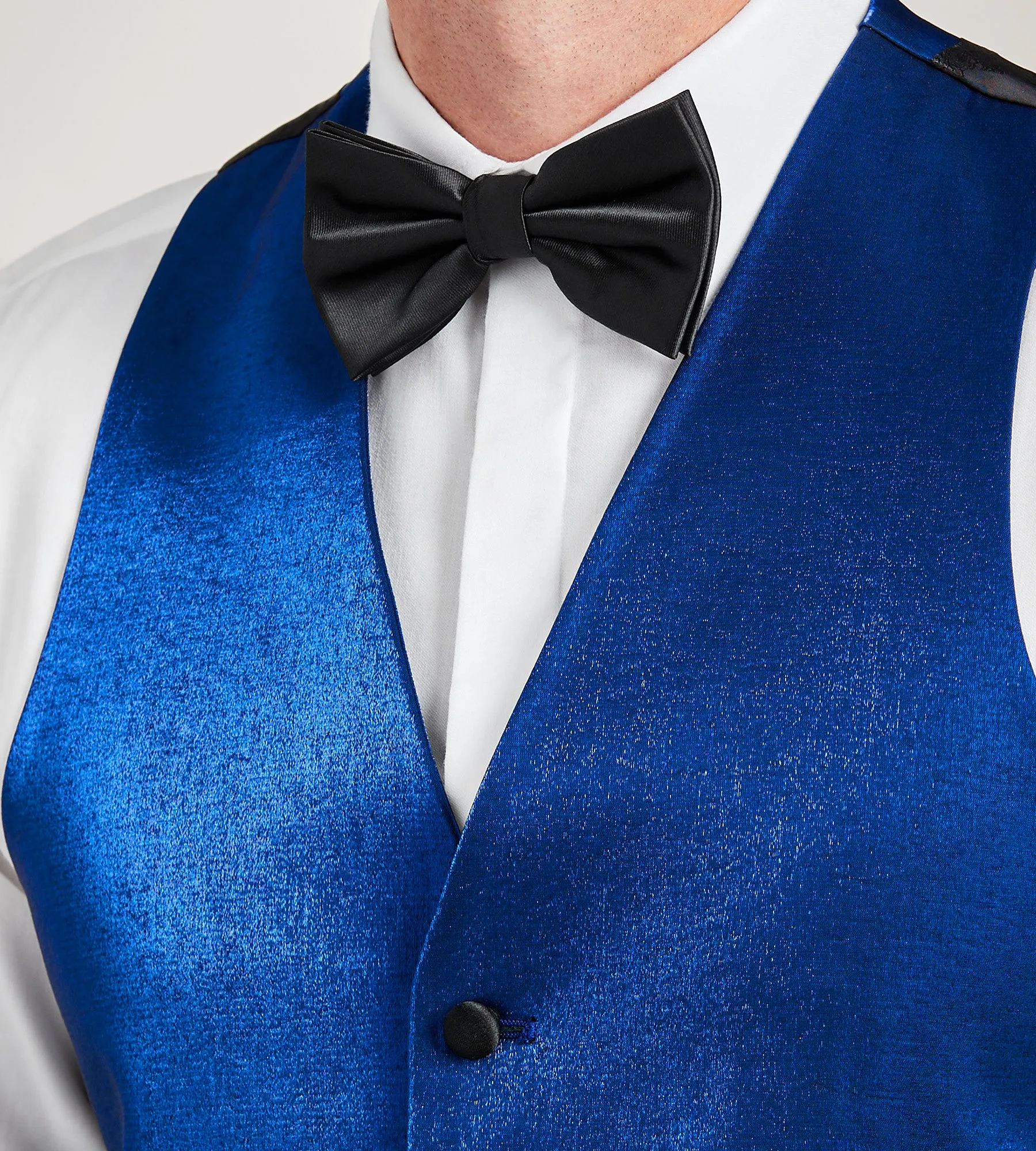 Cobalt Solid Tuxedo Vest sold by Tip Top product image thumbnail 2