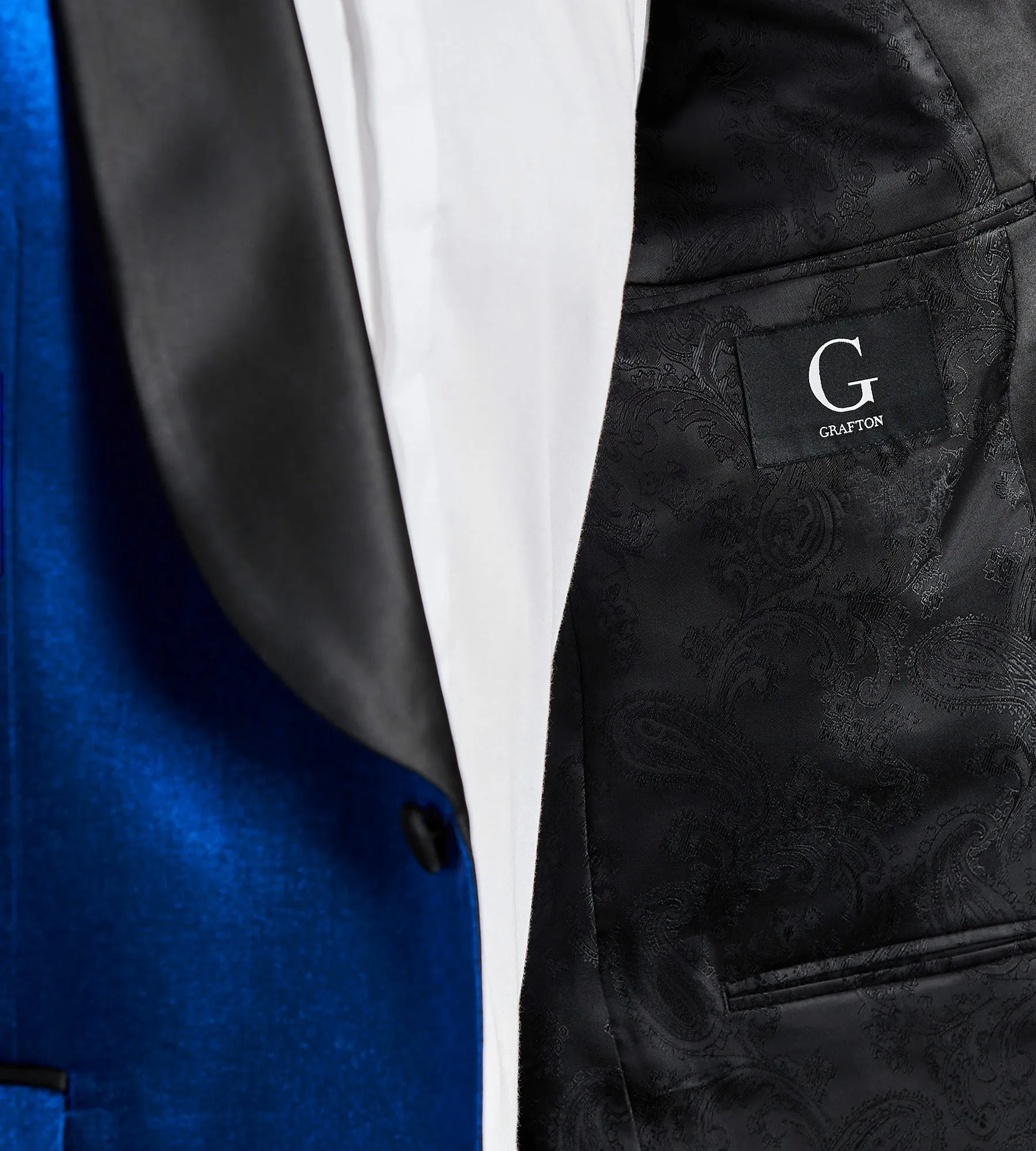 Modern Fit Cobalt Solid Tuxedo sold by Tip Top product image thumbnail 3