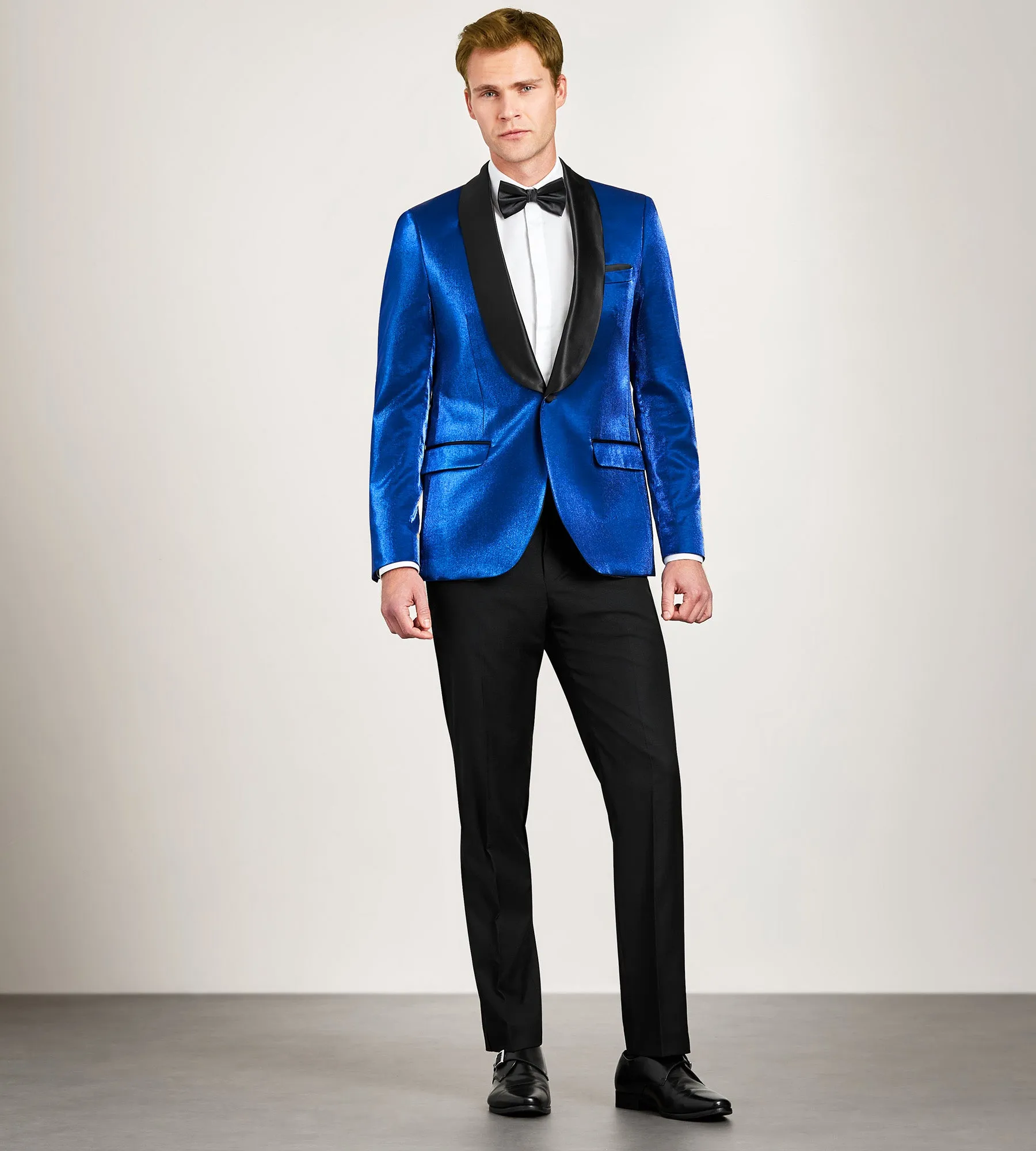 Slim Fit Cobalt Solid Tuxedo sold by Tip Top product image thumbnail 4