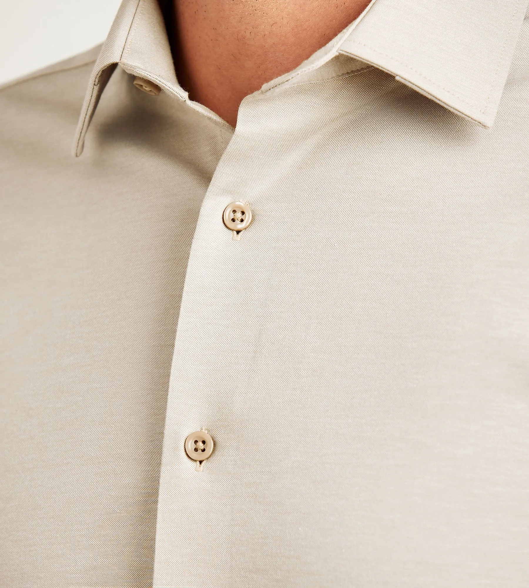 Slim Fit 360° Stretch Knit Non-Iron Soft Touch Yarn Dye Heather sold by Tip Top product image thumbnail 3