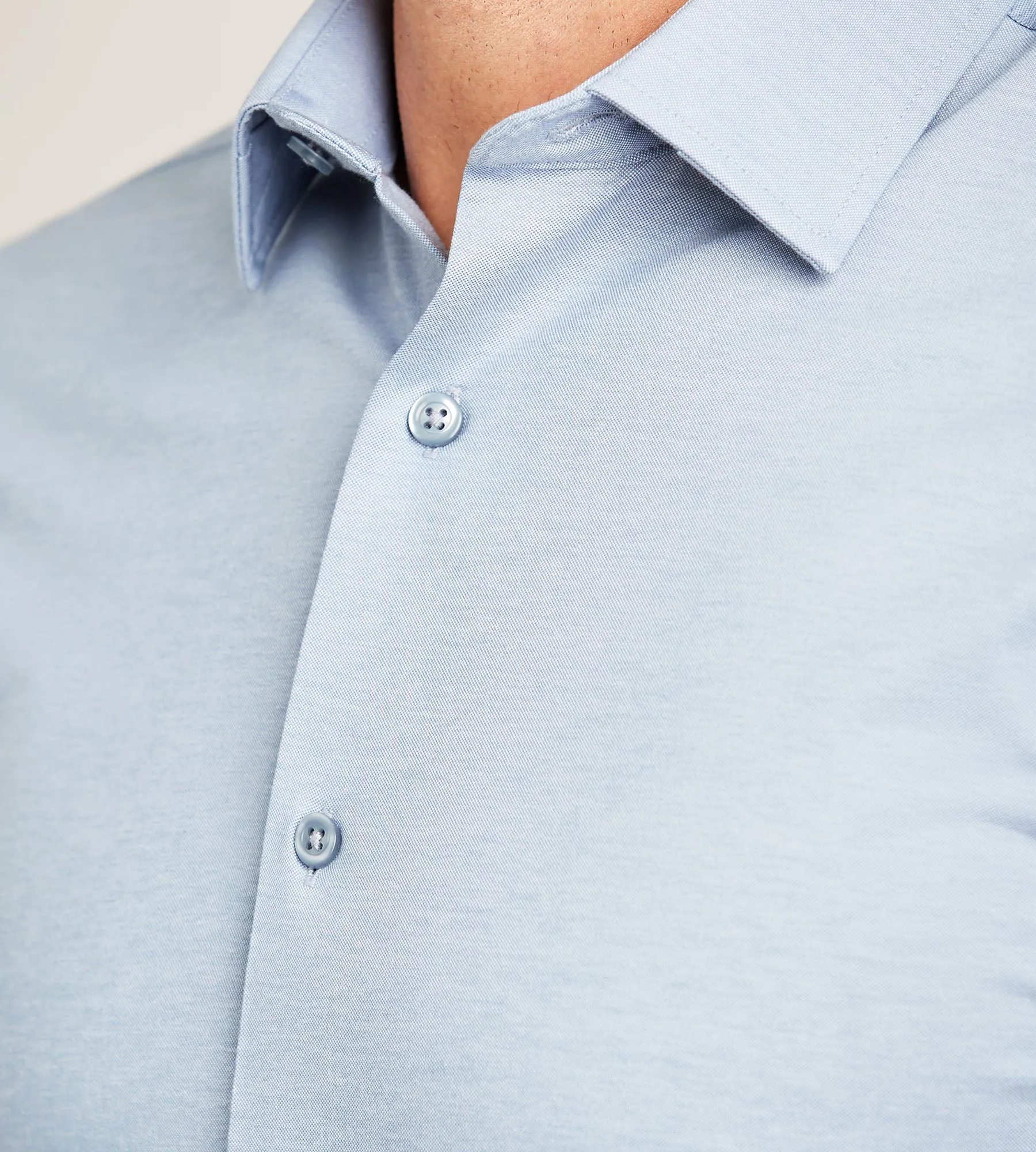 Slim Fit 360° Stretch Knit Non-Iron Soft Touch Yarn Dye Heather sold by Tip Top product image thumbnail 3