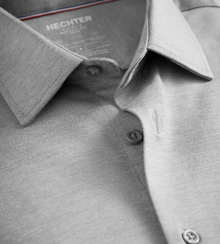 Slim Fit 360° Stretch Knit Non-Iron Soft Touch Yarn Dye Heather sold by Tip Top