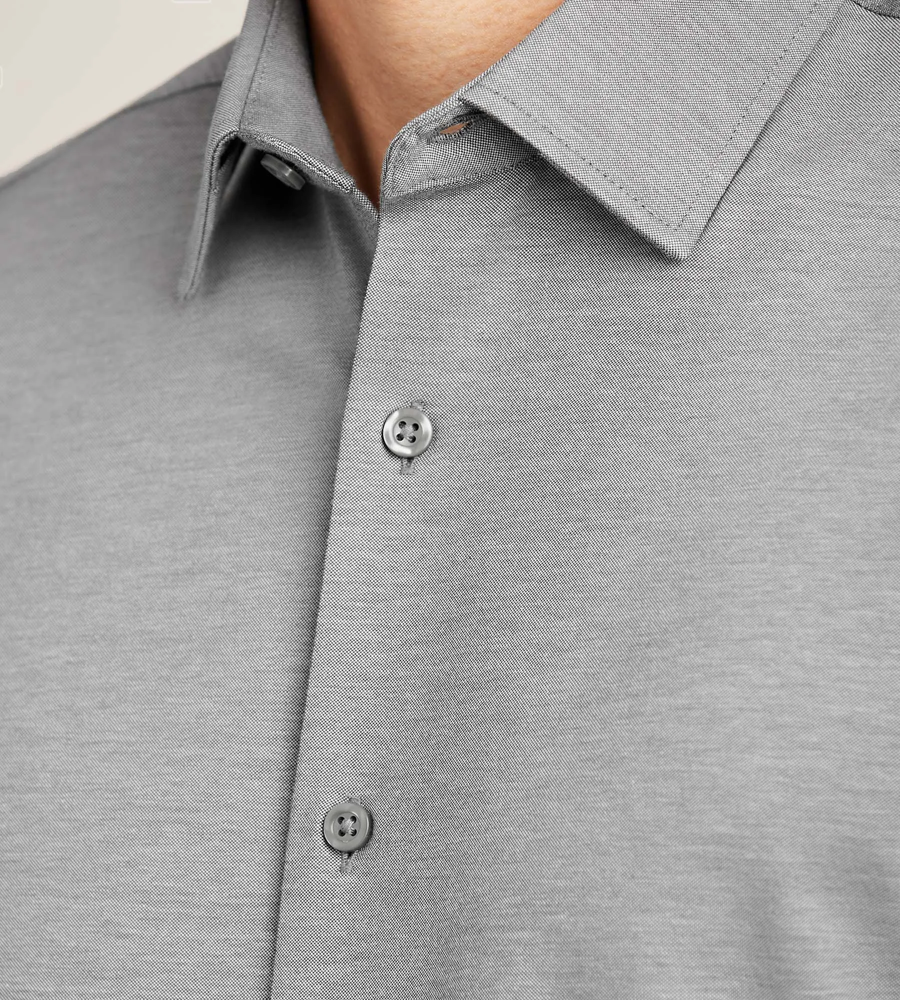 Slim Fit 360° Stretch Knit Non-Iron Soft Touch Yarn Dye Heather sold by Tip Top product image thumbnail 3